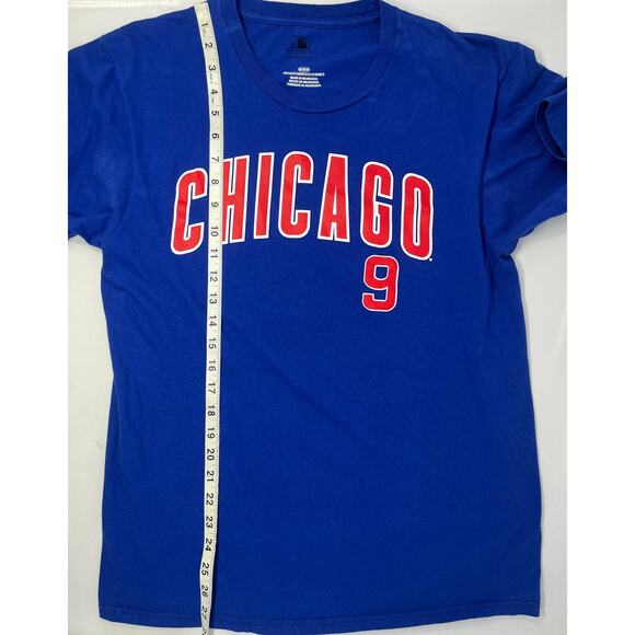 Genuine Merchandise Chicago Cubs #9 Baez T-shirt size M Pre-Owned in good condit - Picture 4 of 6